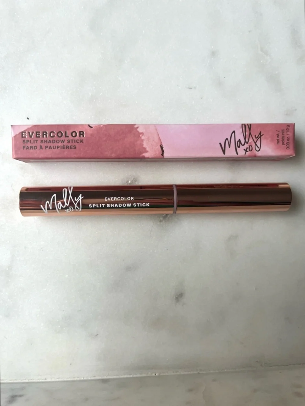 MALLY  EVERCOLOR Split Shadow Stick, Cafe Latte Brown NWT, Retails $25